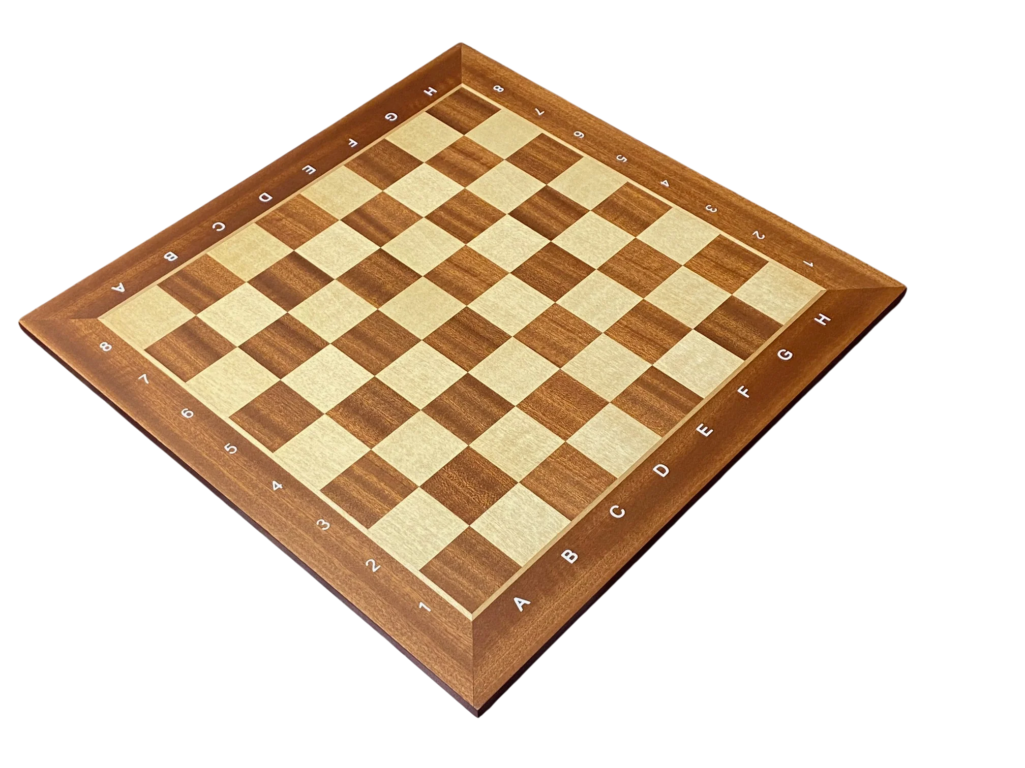 15.75" Acacia Classic Agebraic Mahogany Chess Set & Slide Lid Box - Image 5