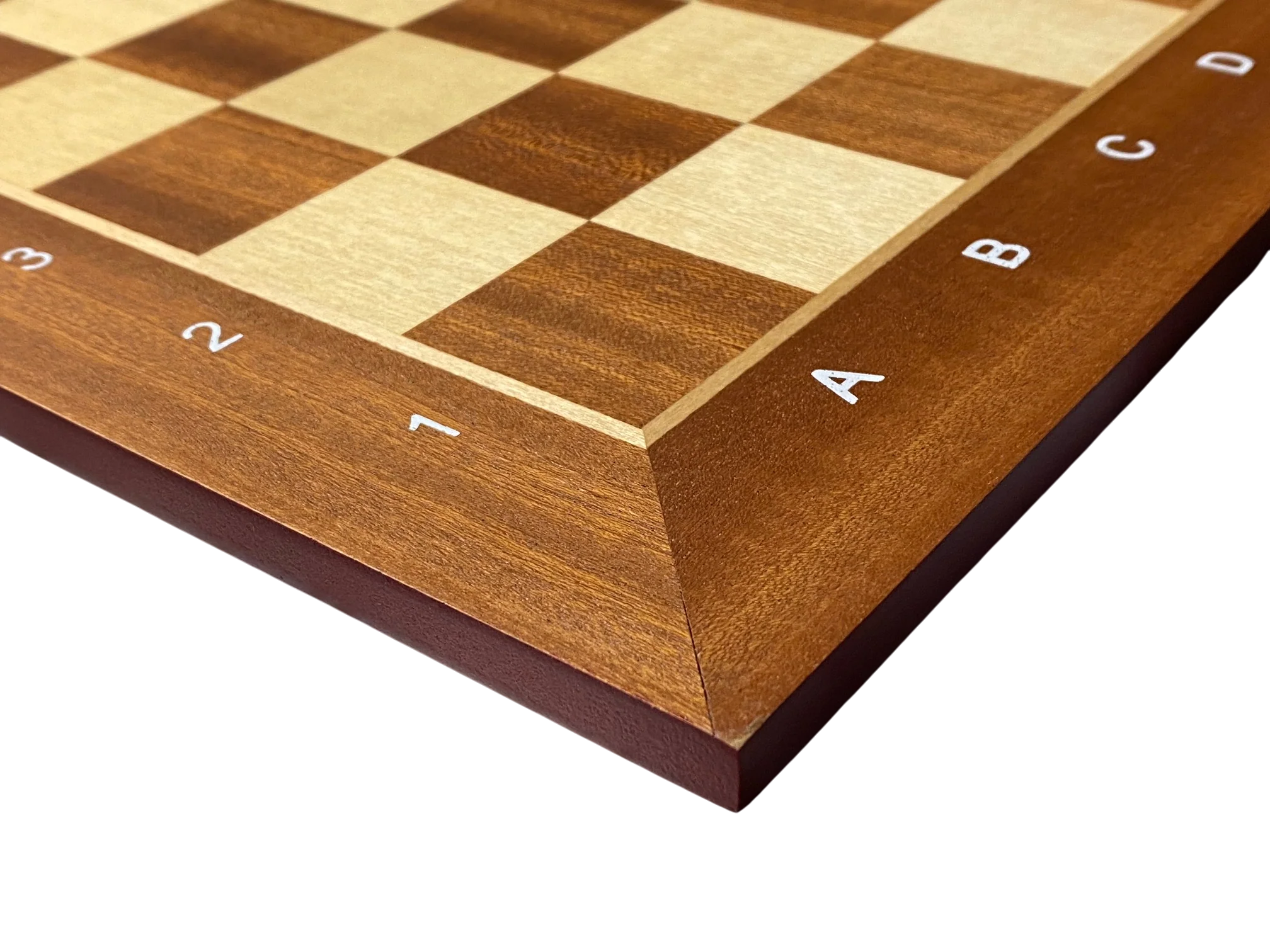 15.75" Acacia Classic Agebraic Mahogany Chess Set & Slide Lid Box - Image 8