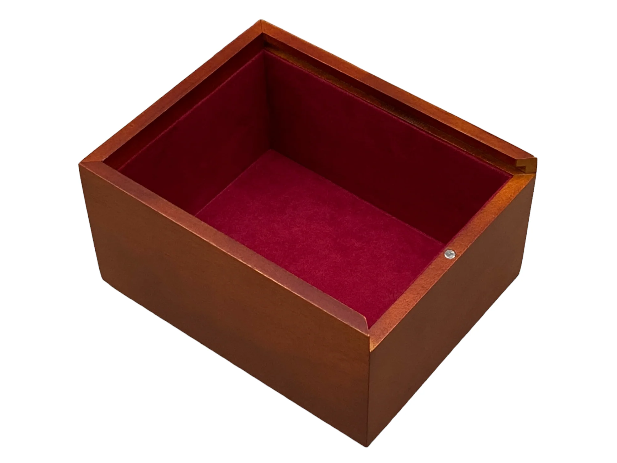 3" Acacia Classic Pieces 15.75" Mahogany Board & Slide Lid Box - Image 12