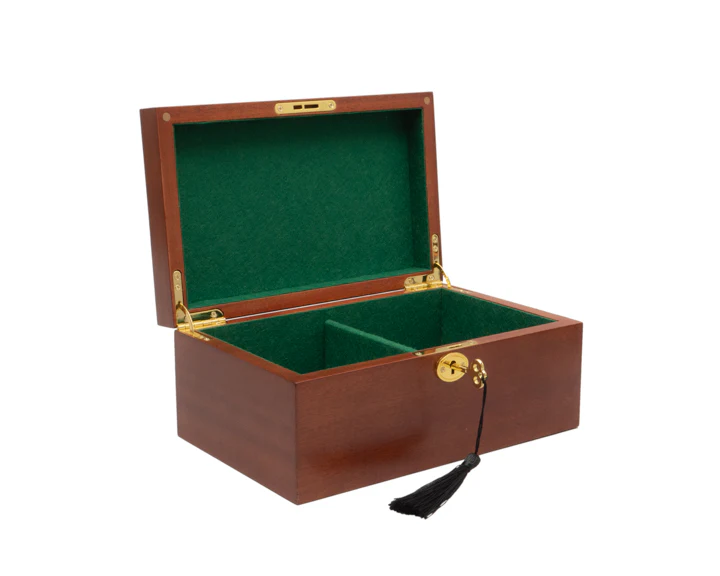 1849 Original Staunton Design Reproduction Chess Pieces & Mahogany Box - Image 13