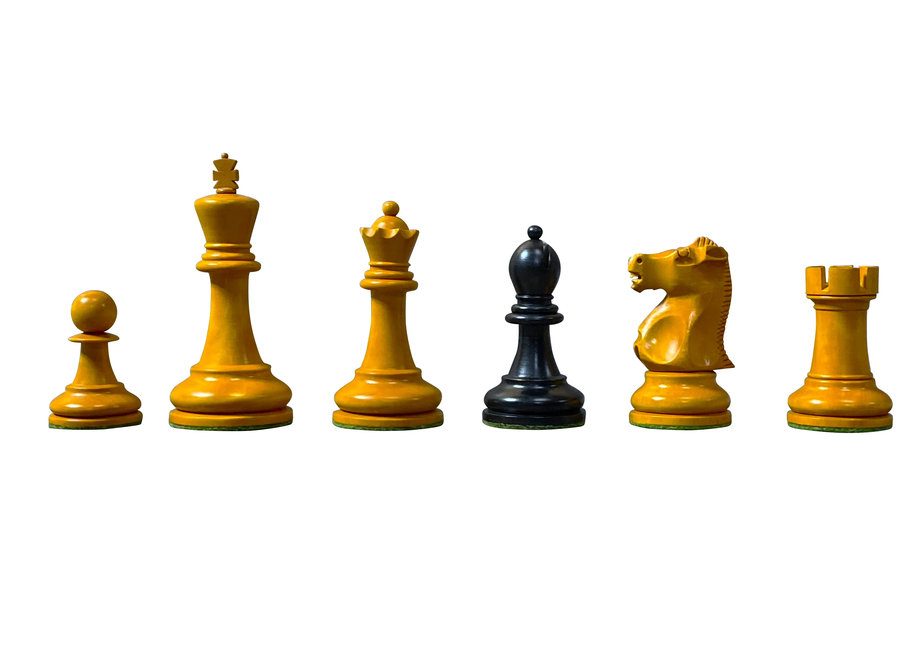 1972 Reykjavik Fischer Antique Chess Pieces - Image 2
