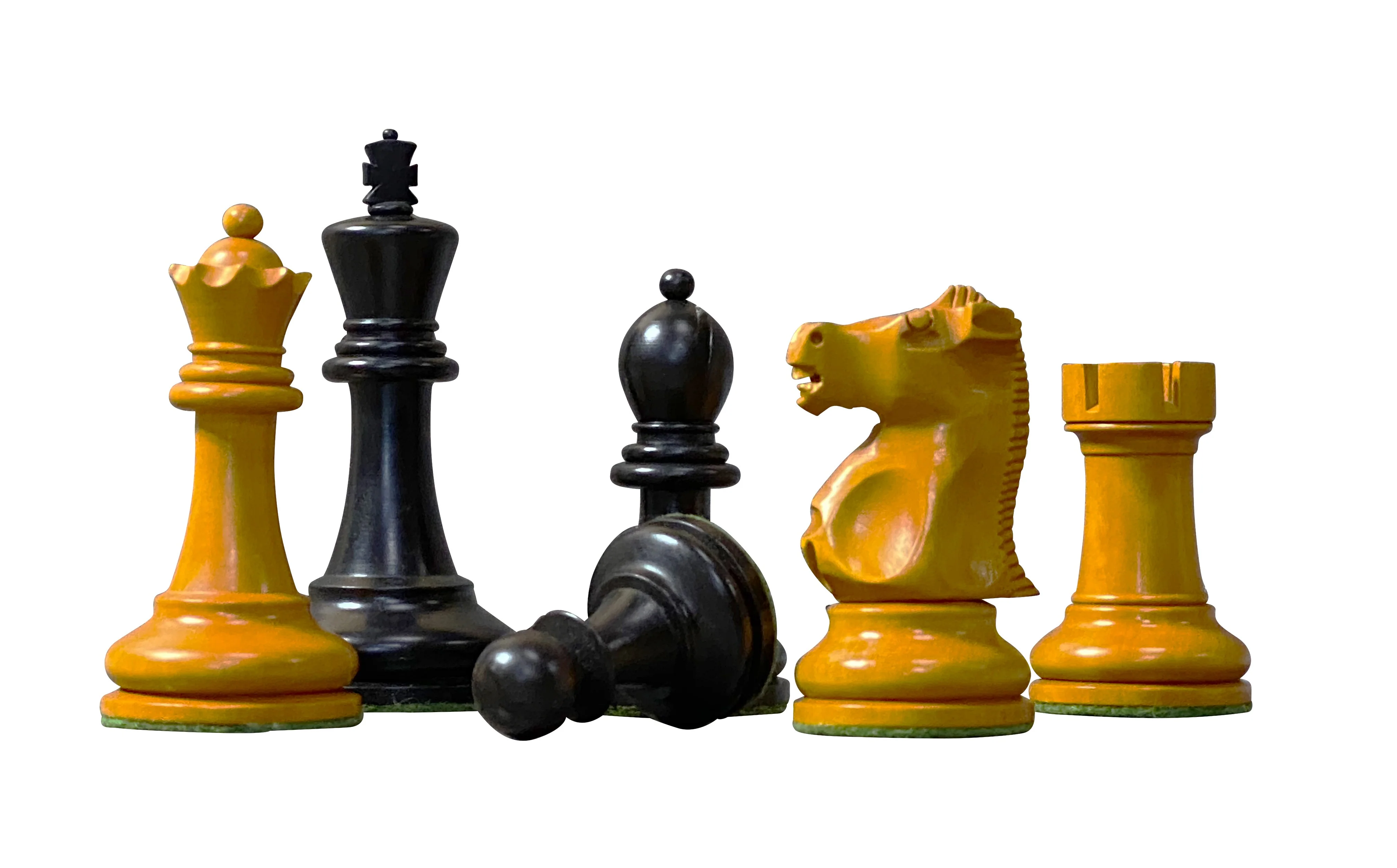 1972 Reykjavik Fischer Antique Chess Pieces - Image 5