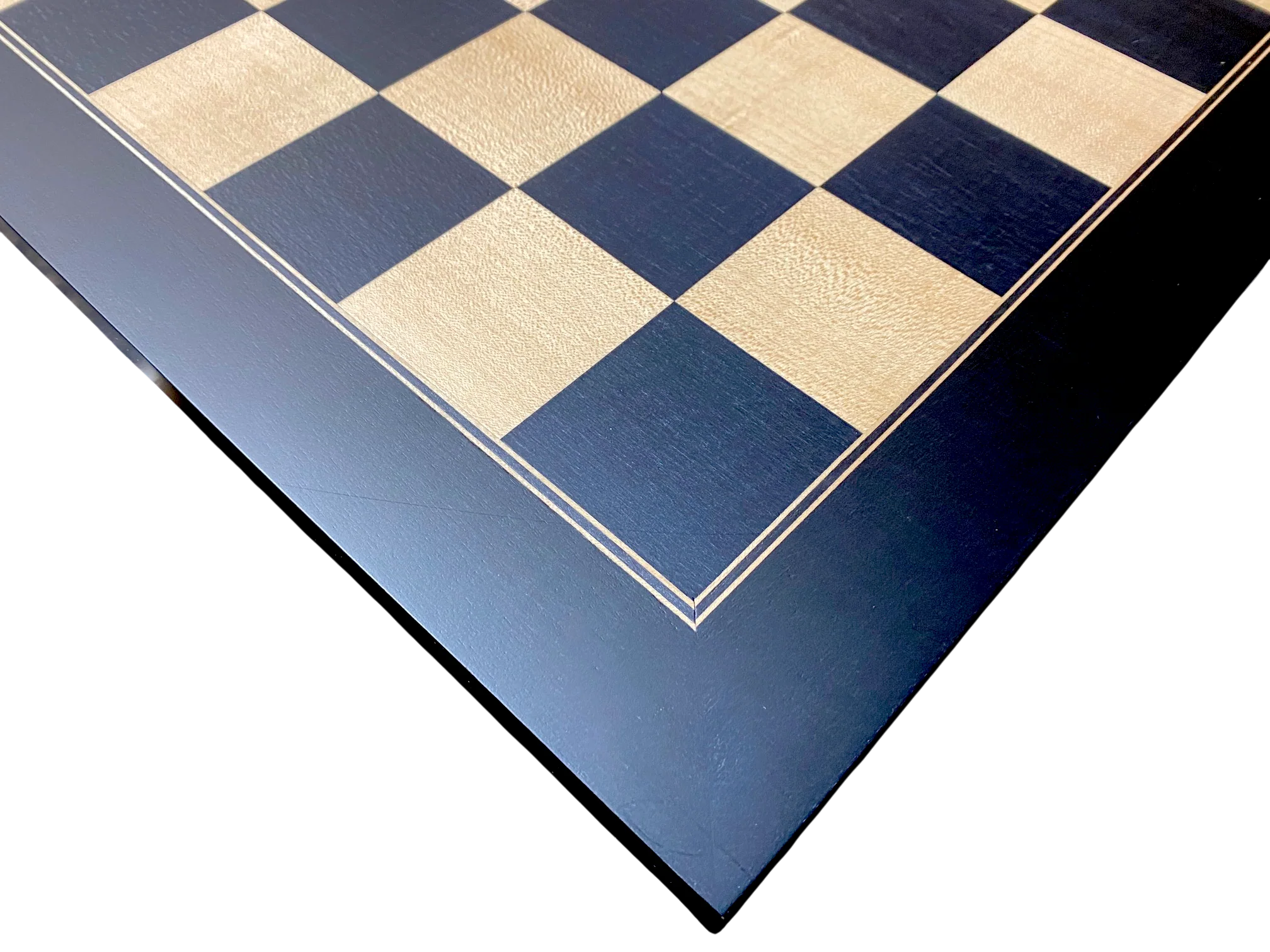 52cm Black Anegre Deluxe Chess Board - Image 4