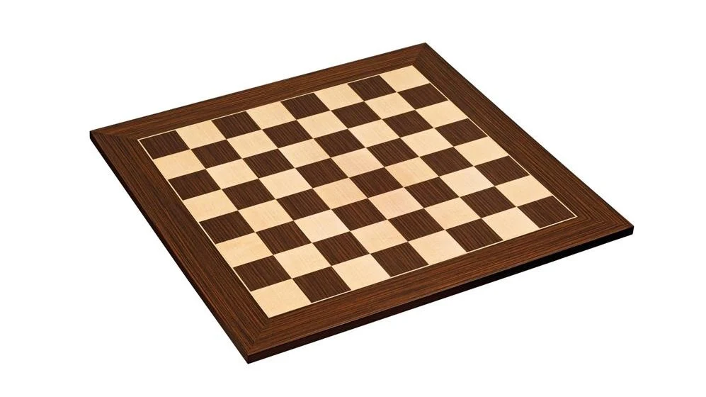 20" Standard Wenge and Maple Chess Board - Image 4
