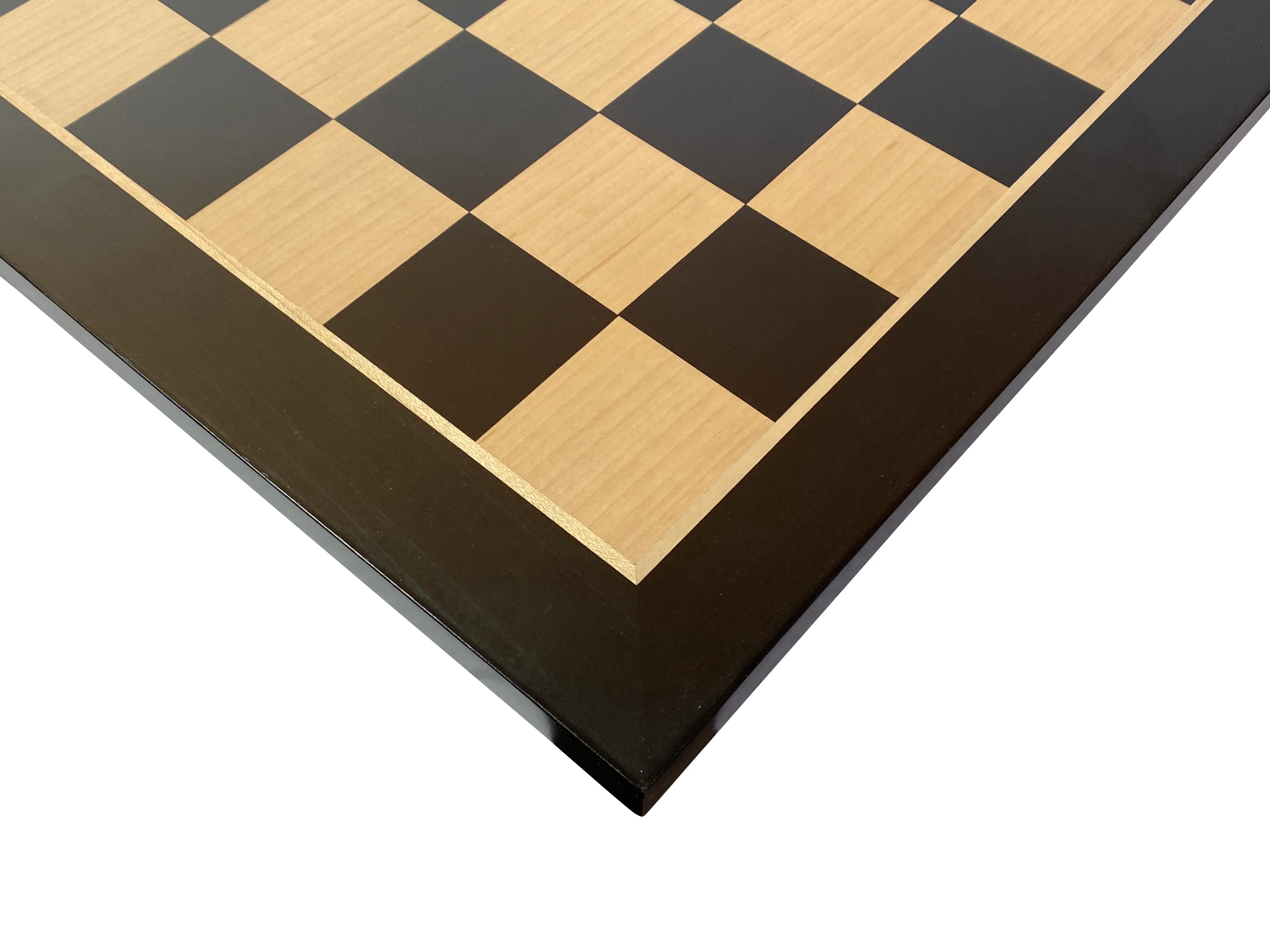 21" Standard Anegre and Maple Chess Board - Image 4