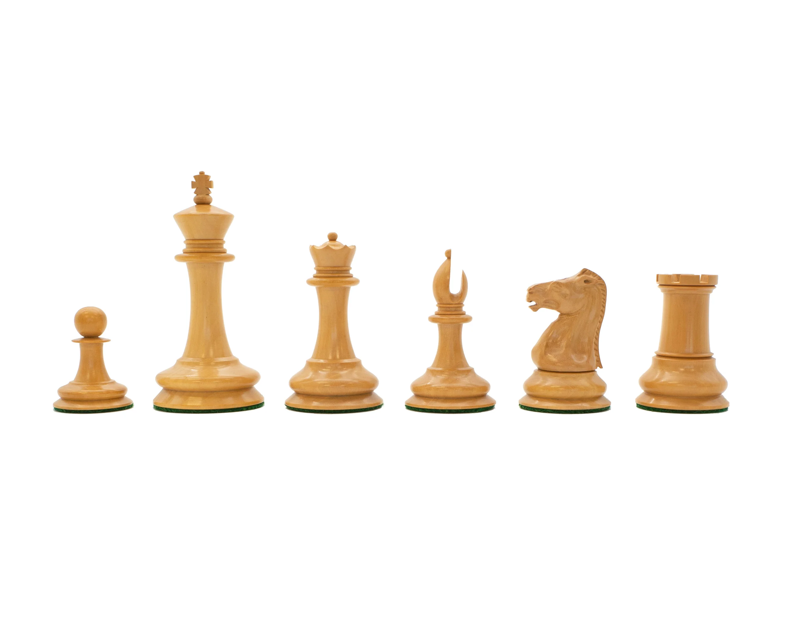 3.5" Leuchars 2 - Chess Pieces & Mahogany Hinged Box - Image 7