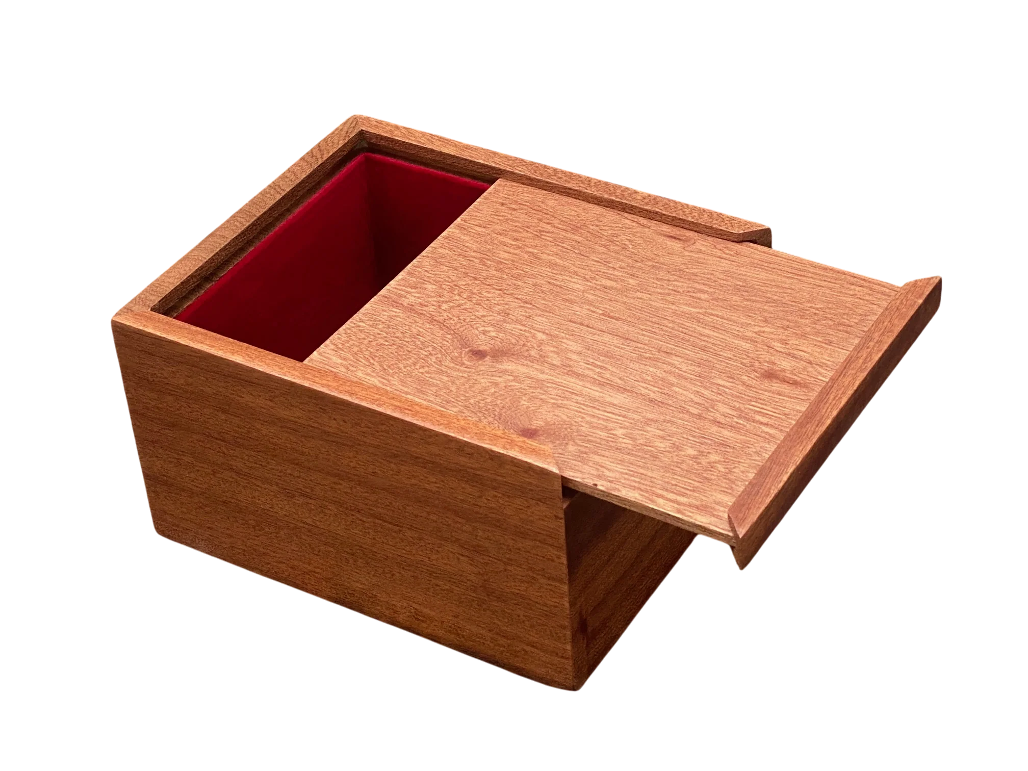 3.75" Club Classic Black and Natural Chessmen and Solid Mahogany Slide Lid Box - Image 9