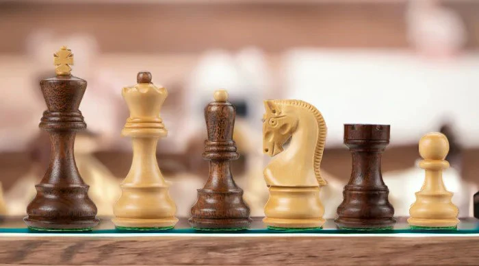 3 Inch Zagreb Acacia Chess Pieces - Image 4