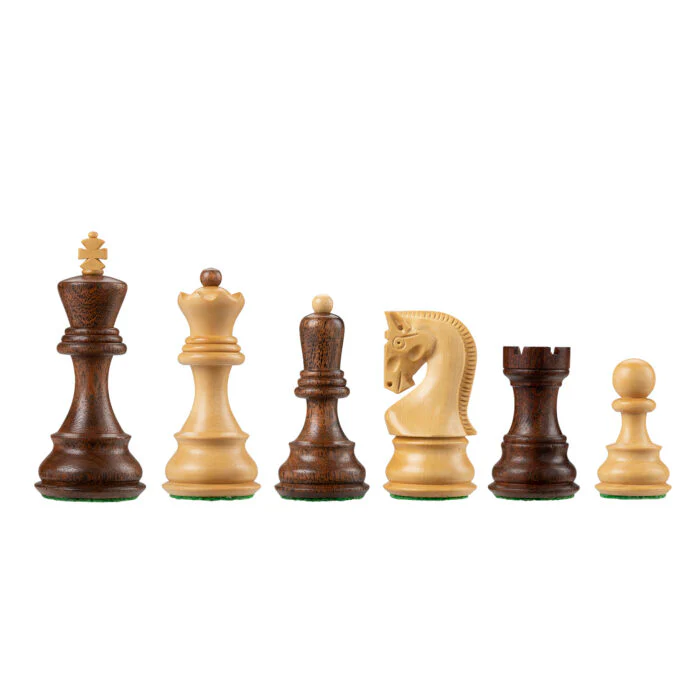 3 Inch Zagreb Acacia Chess Pieces - Image 5