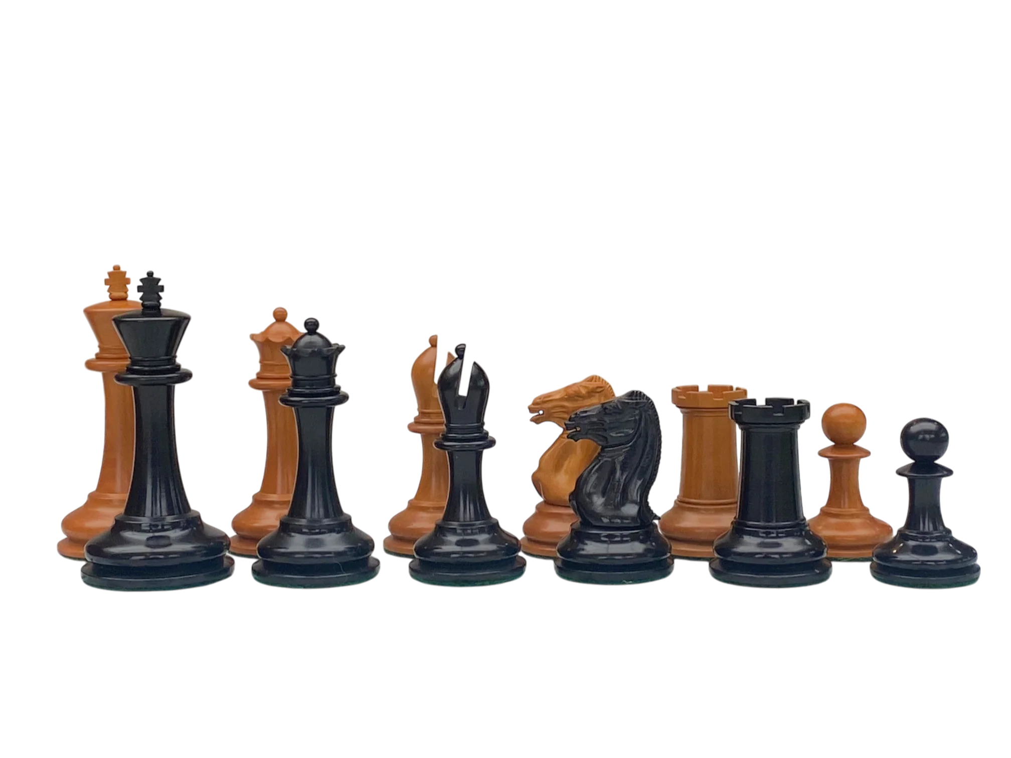Antique Harrwitz Chessmen and Mahogany Deluxe Box - Image 6