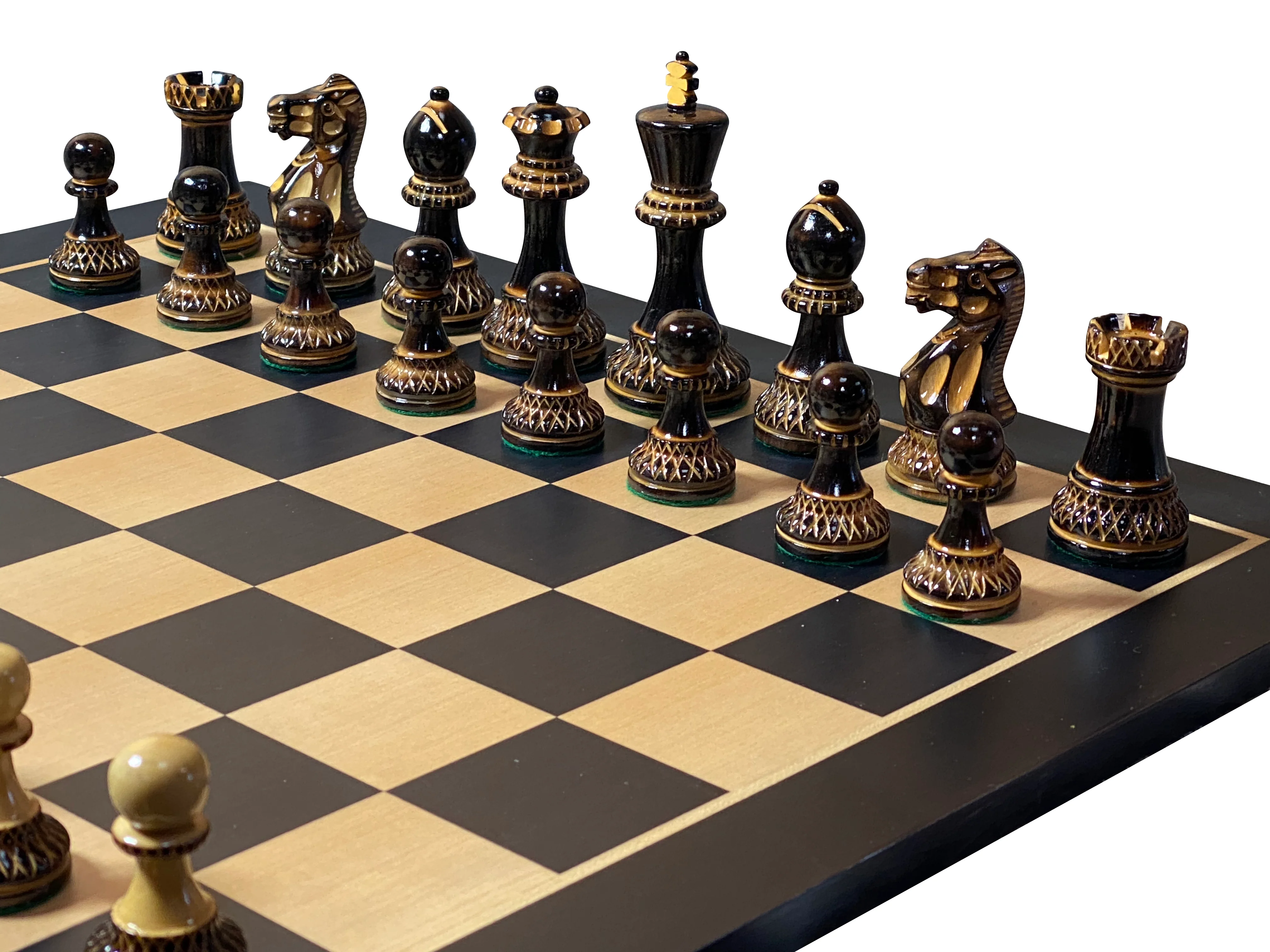 Artistic Parker Anegre Chess Set & Vinyl Box - Image 8