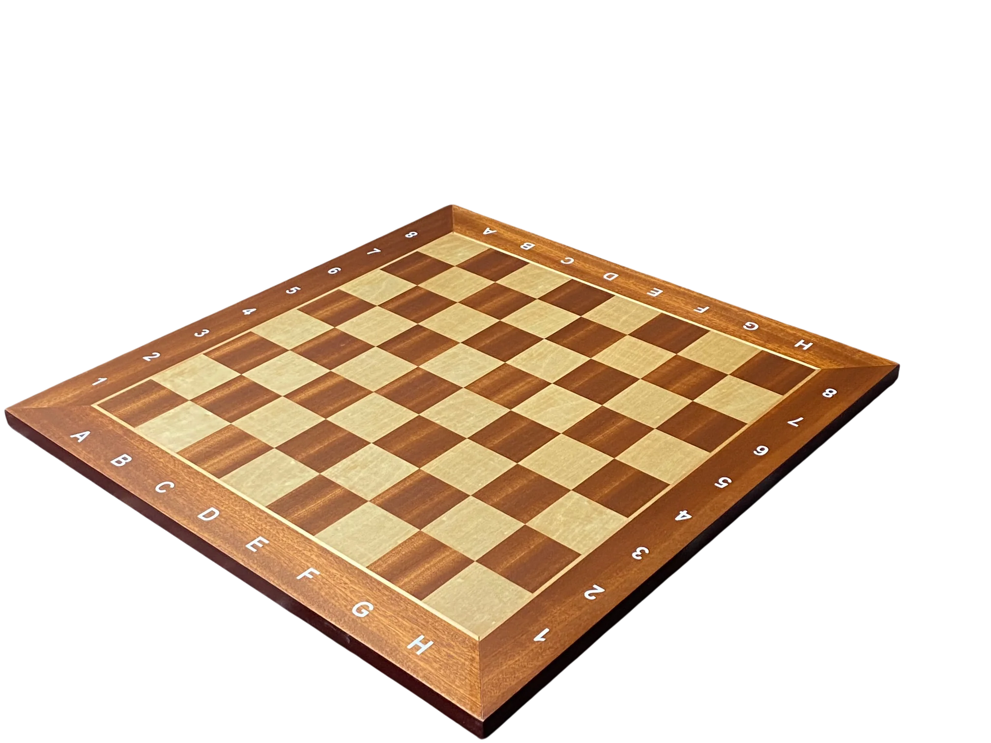 Grandmaster Full Sized Pieces & 20" Algebraic Mahogany Board -Slide Box - Image 6