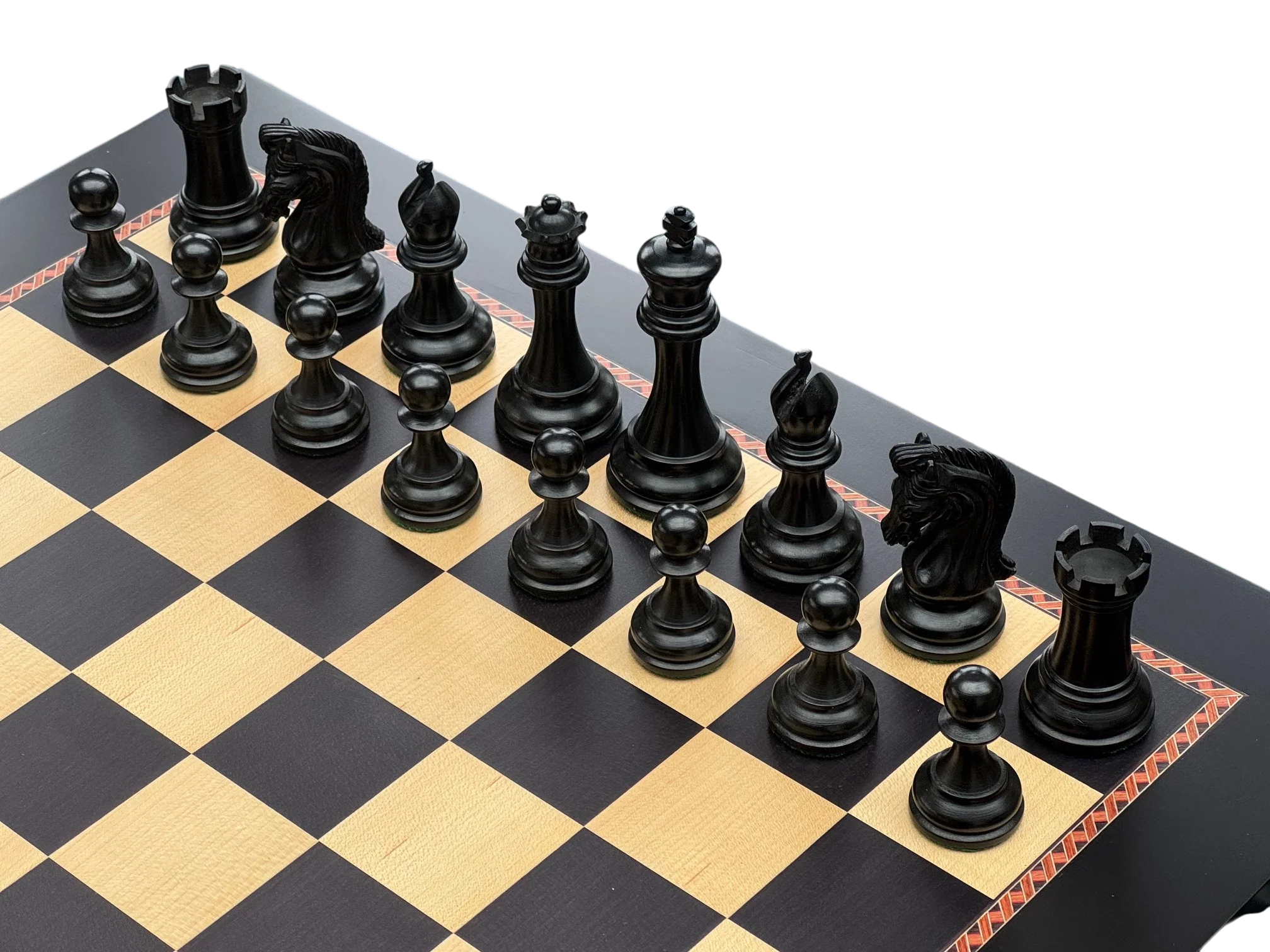 Imperial Ebony Anegre Avadia Chess Set - Image 4