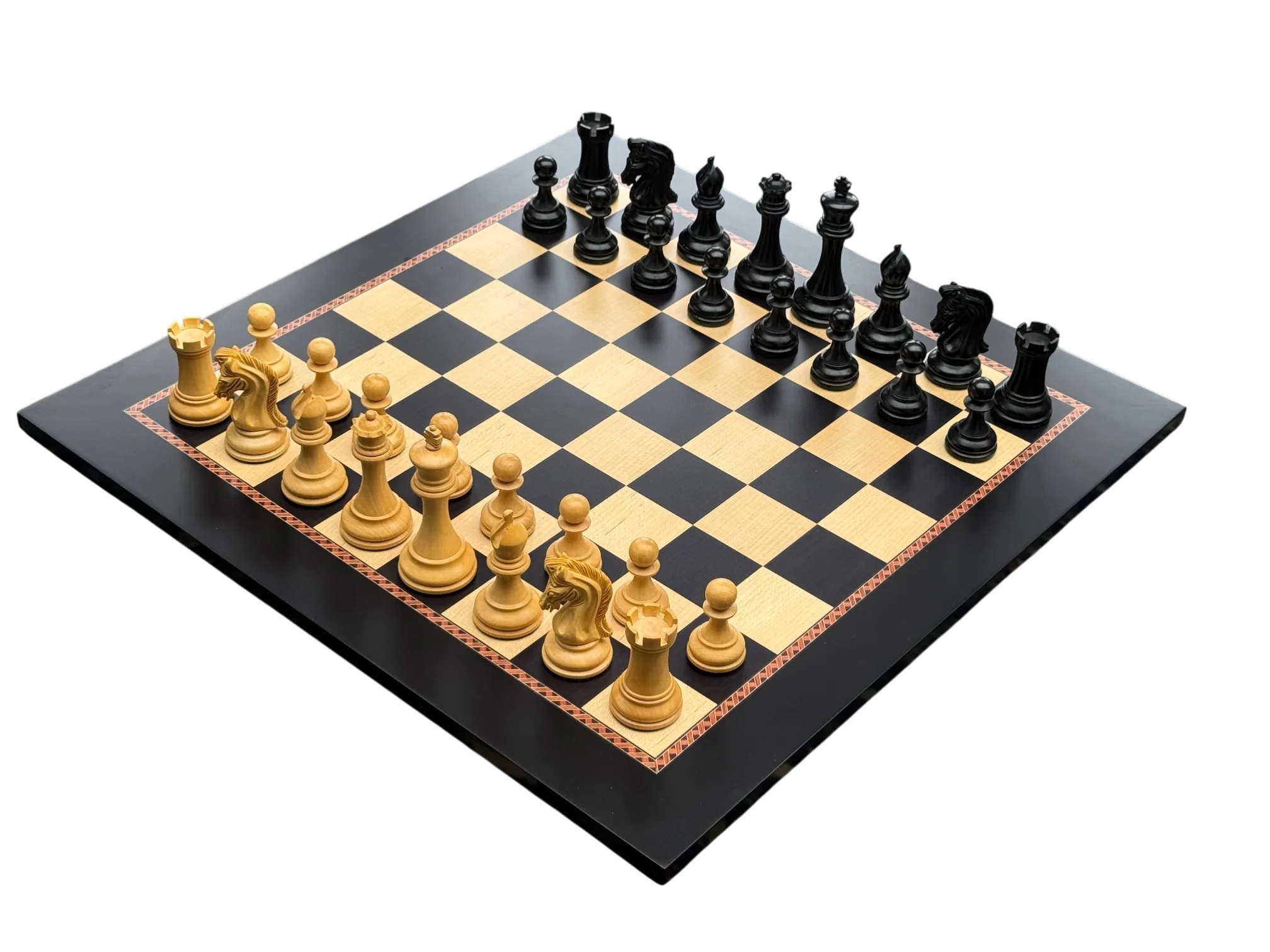 Imperial Ebony Anegre Avadia Chess Set - Image 5