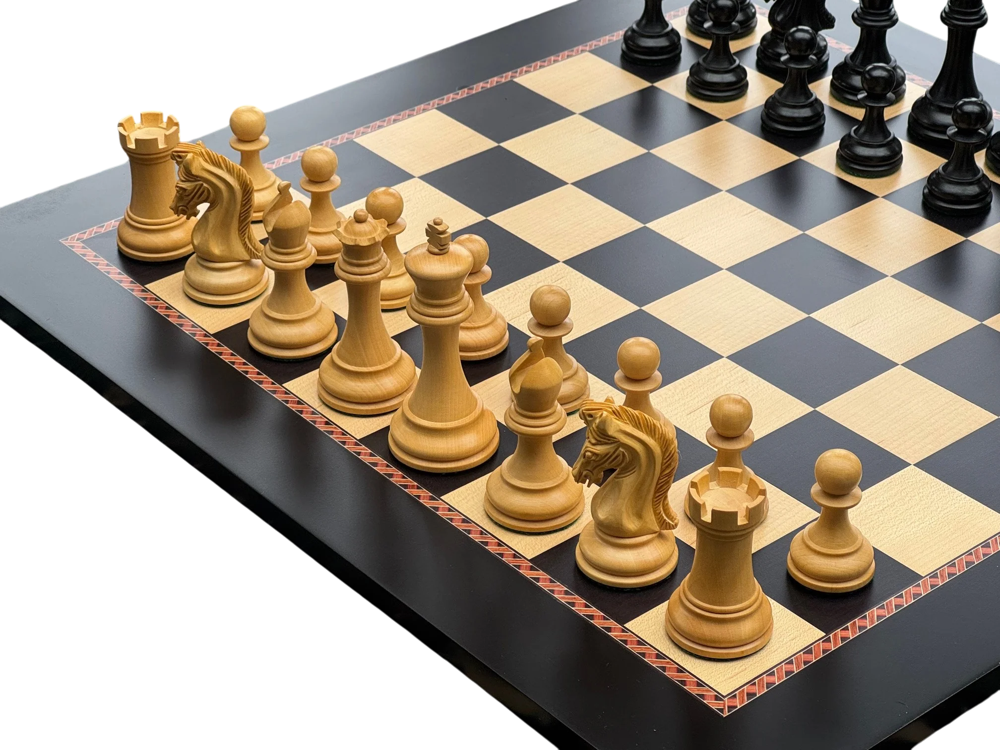 Imperial Ebony Anegre Avadia Chess Set - Image 6
