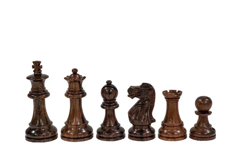 Spirit Anjan Chess Pieces Mahogany Board & Slide Box - Image 3