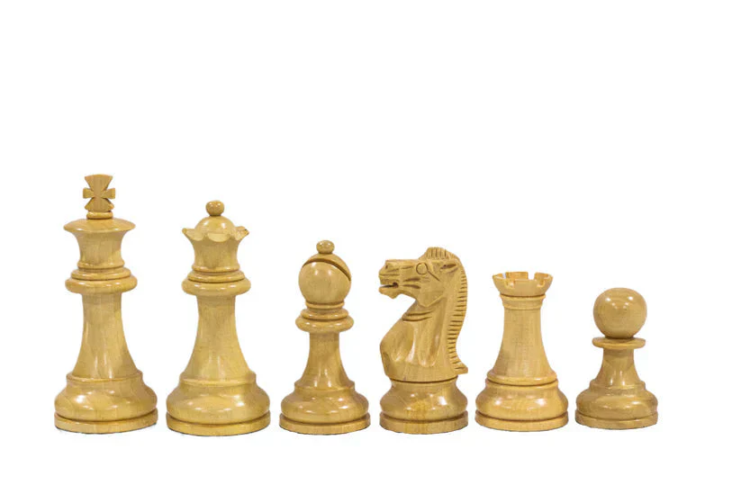 Spirit Anjan Chess Pieces Mahogany Board & Slide Box - Image 4